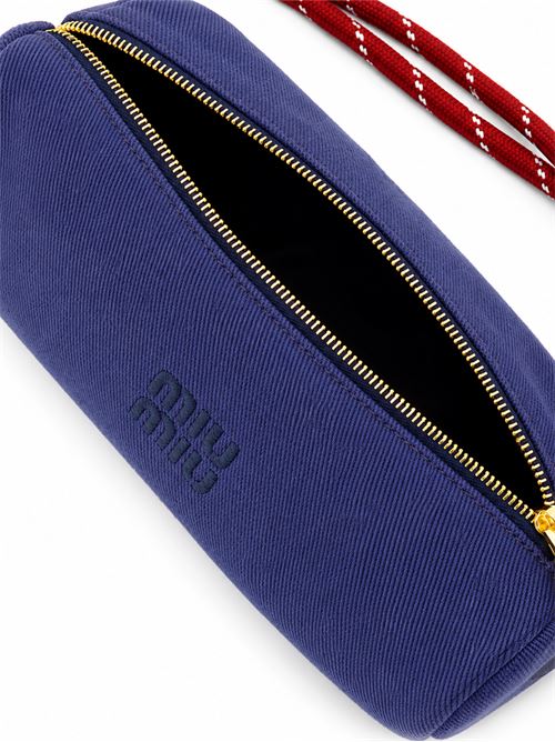 Pouch in garbadine NEW BALANCE X MIU MIU | 5NE8532IA7F04GM